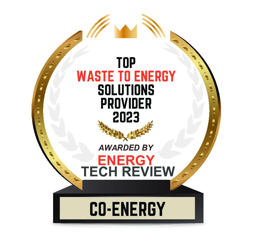Co-Energy Selected at TOP 10 Waste-to-Energy Solution Providers